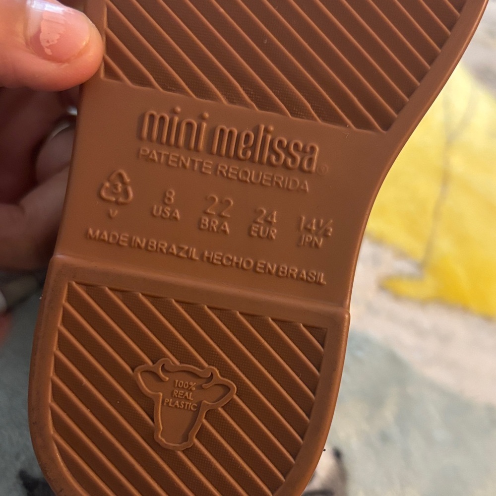 Mini Melissa Maggie Bear Girl Shoes - Picture 7 of 8